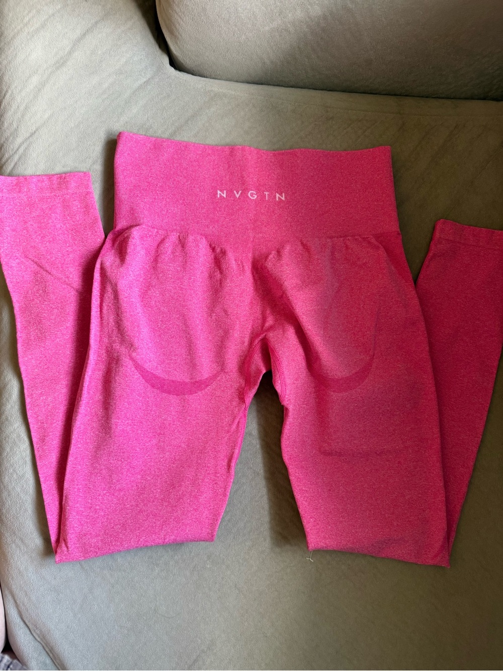 NVGTN Pink Seamless Leggings